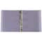 JAM Paper 1.5" Glass Twill Plastic Mini Binders, 6ct.